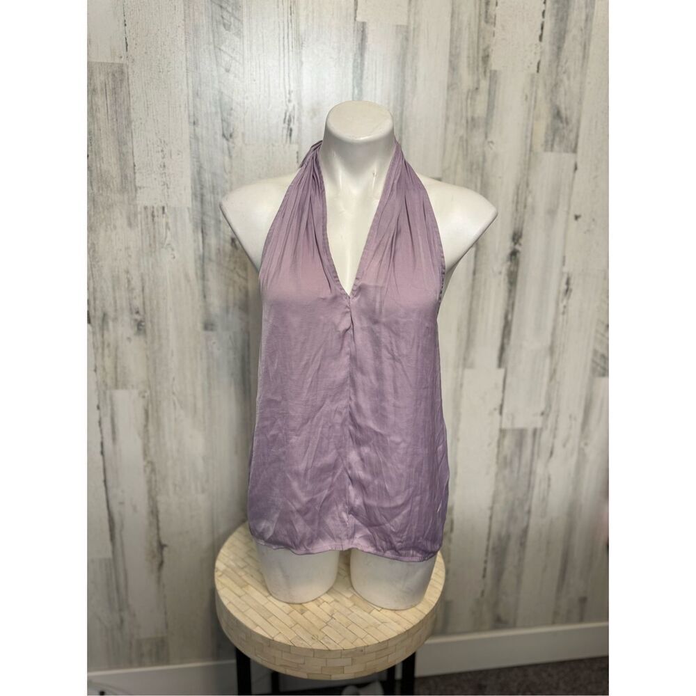 Banana Republic Lavender Halter Blouse